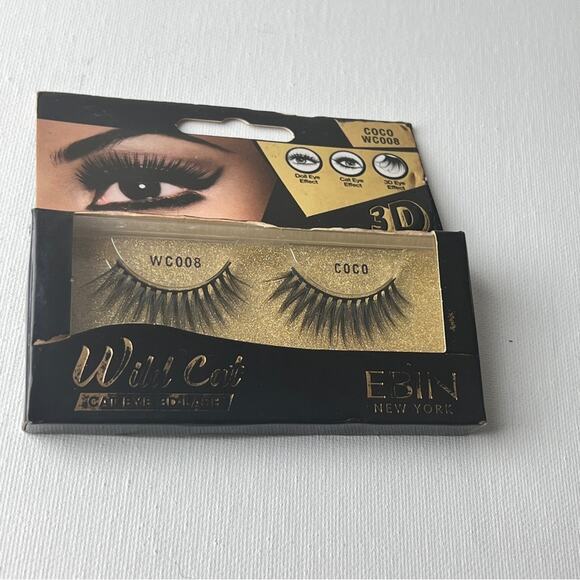EBIN NEW YORK  Wild Cat Strip Cat Eye  3D Makeup Beauty  Lash Extension COCO - Picture 4 of 11